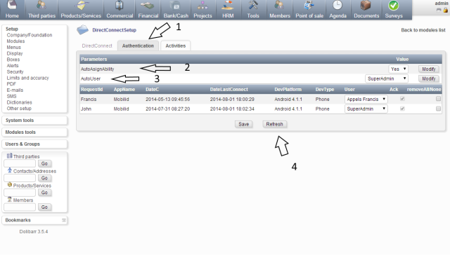 Module Auto assign