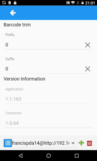 Connector Setup