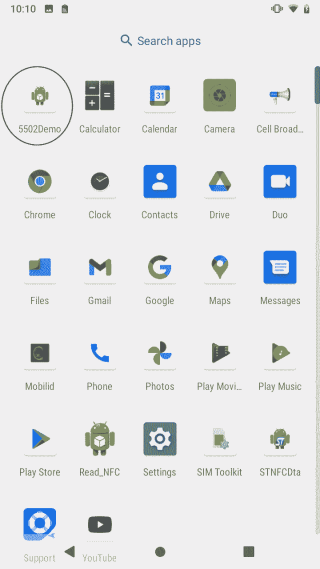 5502Demo app