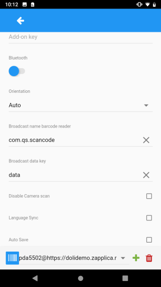 Configure Mobilid