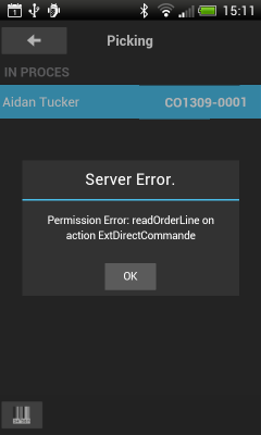 Server permission